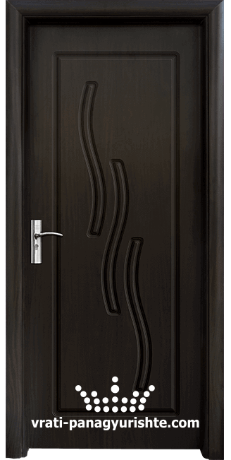 Интериорна HDF врата, модел 014-P Венге