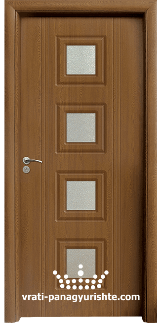Интериорна HDF врата, модел 021 Златен дъб