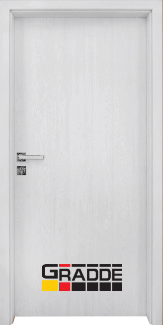 Интериорна HDF врата, модел Gradde Simpel, Сибирска Лиственица